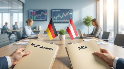 Abgeltungsteuer vs. KESt: Unterschiede, Steuersätze und Rechenbeispiele für Anleger