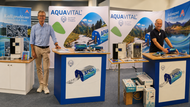 Aquavital setzt neue Maßstäbe: Stromloser Kalkschutz startet Messe-Tour 2026